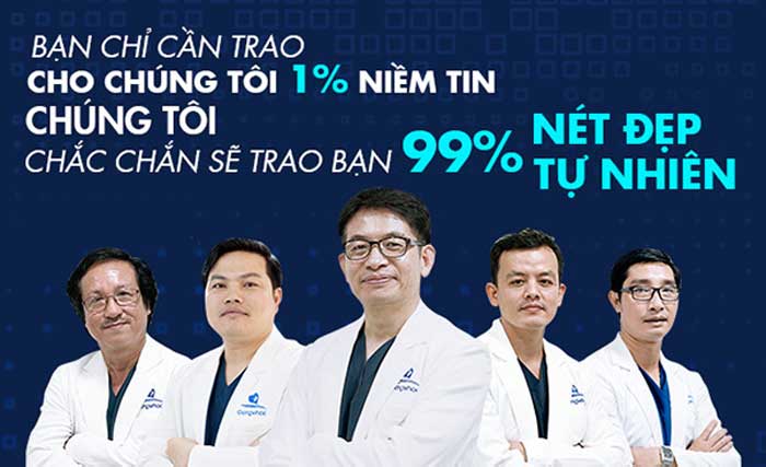 Đội ngũ bác sĩ Việt Hàn Bệnh Viện Nâng Ngực Gangwhoo